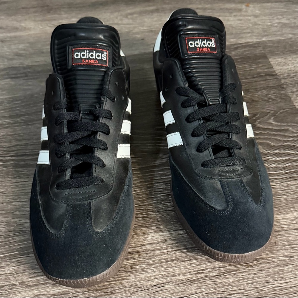 Adidas Samba Black and White Trainers